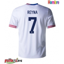 Camiseta Estados Unidos Giovanni Reyna #7 Primera Equipación Copa America 2024 manga corta